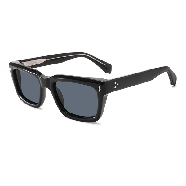 Majeed Premium Series Retro Rectangle Acetate Sunglasses