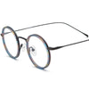 Eamon Titanium Round Glasses Frame