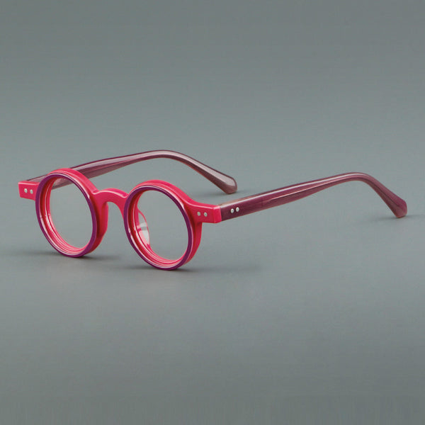 Krall Vintage Round Acetate Eyeglasses Frame