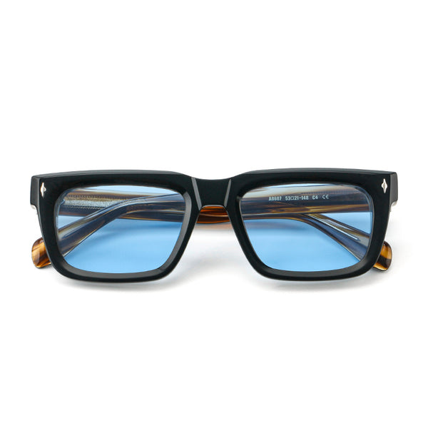 Majeed Premium Series Retro Rectangle Acetate Sunglasses