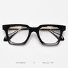 98369 European and American personalized thick frame literary and retro concave section myopia glasses frame trendy men's and women's flat mirror holder