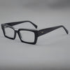 Piller Retro Rectangle Acetate Glasses Frame