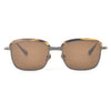 Naif Square Titanium Glasses Frame With Magnetic Sunglasses Clips