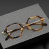 Dayna Titanium Vintage Round Eyeglasses Frames