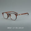 Cross-border retro wood grain leg frame 00363 fashion trend glasses Danyang spot wholesale can be matched with myopia presbyopia