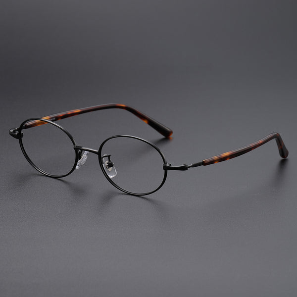 Tino Titanium Oval Glasses Frame