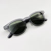 Black Mask Unisex Full Rim Square Acetate Sunglasses 484022