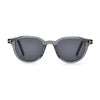 Black Mask Unisex Full Rim Round Acetate Polarized Sunglasses Ft982