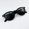 Black Mask Unisex Full Rim Square Acetate Sunglasses 484022