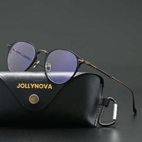 Hamm Titanium Oval Glasses Frame