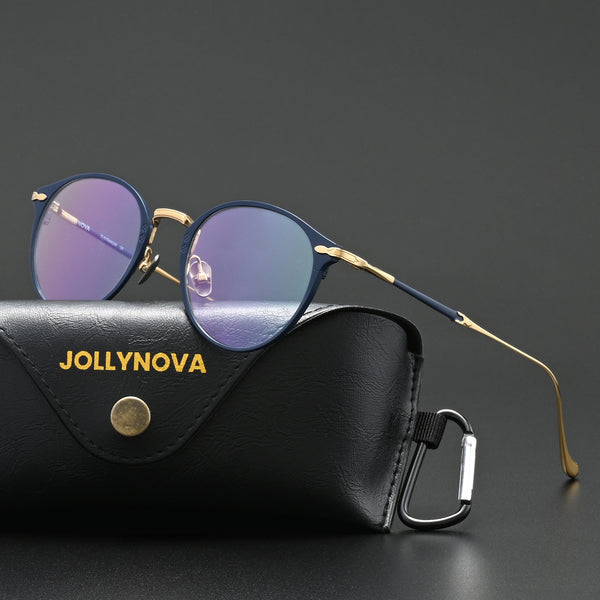 Hamm Titanium Oval Glasses Frame