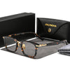 Kropp Retro Rectangle Acetate Eyeglasses Frame