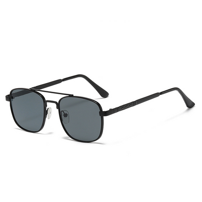 FASHIONABLE AND SIMPLE SQUARE METAL SUNGLASSES