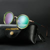 Iryna Retro Round Titanium Glasses Frame
