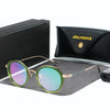 Iryna Retro Round Titanium Glasses Frame
