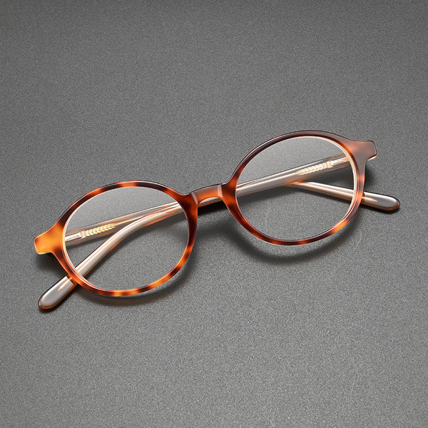 Jasleen Oval Vintage Acetate Eyeglasses Frame