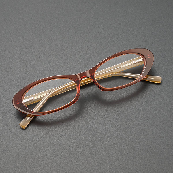 Diane Oval Vintage Acetate Eyeglasses Frame