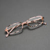 Lexa Rectangle Vintage Acetate Eyeglasses Frame