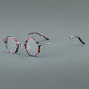 Botolf Vintage Round Acetate Glasses Frame