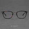 Kevin Retro Square Titanium Glasses Frame