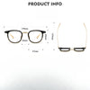 Elior Titanium Vintage Square Eyeglasses Frames