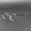 Trent Vintage Square Titanium Eyeglasses Frame