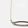 Schloss Titanium Vintage Round Eyeglasses Frame