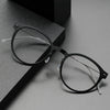 Pablo Retro Round Titanium Glasses Frame