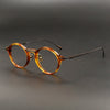 Koo Vintage Round Titanium Eyeglasses Frame