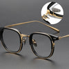 Elior Titanium Vintage Square Eyeglasses Frames