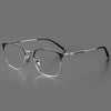Cruz Retro Titanium Square Glasses Frame