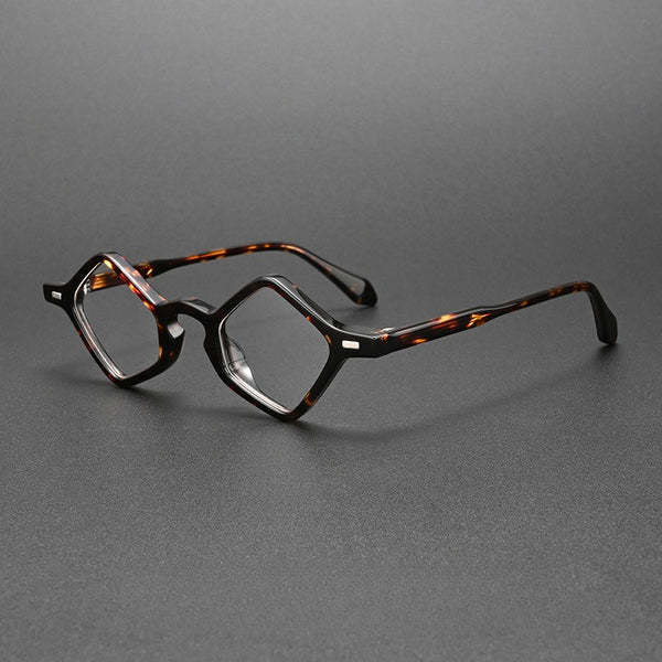 Conlin Vintage Polygon Acetate Glasses Frame