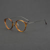 Jeron Retro Oval Titanium Glasses Frame