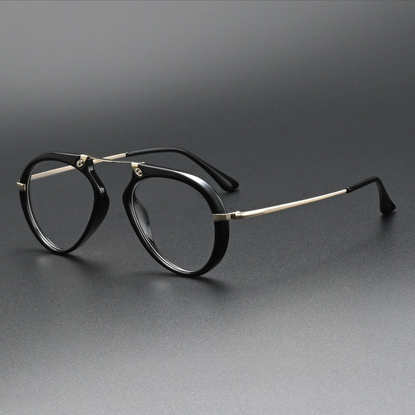Andon Retro Aviator Acetate Glasses Frame