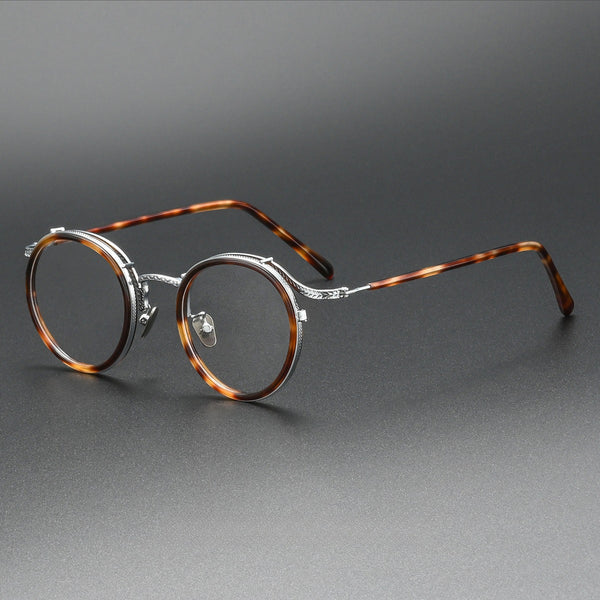 Hamo Premiun Vintage Round Glasses Frame