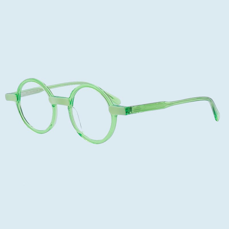 Jolly Frame Arlo Retro Round Acetate Eyeglasses Frame – Jollynova