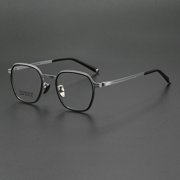 McIver Retro Titanium Ultra-Light Glasses Frame