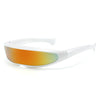 Men'S Futuristic Stylist One-Piece Pc 100% Uv Protection Sunglasses JN523