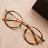 Henk Titanium Vintage Oval Eyeglasses Frame