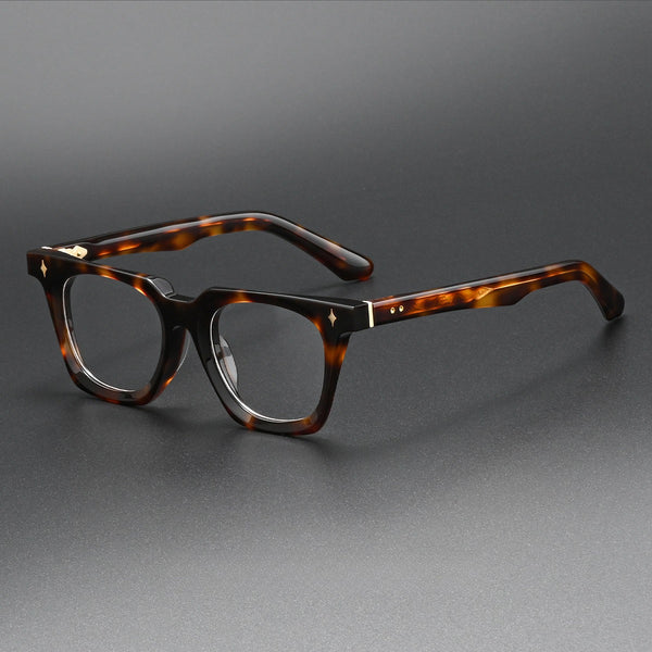 Quint Vintage Square Acetate Glasses Frame