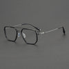 New double beam 202508 glasses frame business retro men's large frame pure titanium glasses frame Shenzhen glasses wholesale women