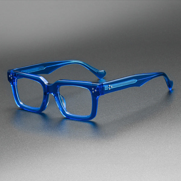 Harper Retro Rectangle Acetate Glasses Frame