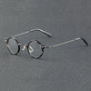 Tatsuo Retro Small Round Acetate Eyeglasses
