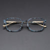 Eddie Classic Square Titanium Glasses Frame