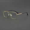 Odell Double-bridge Aviator Titanium Eyeglasses Frame