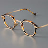 Xian Titanium Vintage Round Eyeglasses Frame