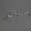 New double beam 202508 glasses frame business retro men's large frame pure titanium glasses frame Shenzhen glasses wholesale women