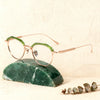 Rao Retro Oval Titanium Glasses Frame