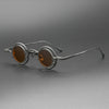 High-end niche magnetic glasses 5976 retro fashion old small round frame glasses frame Danyang spot wholesale can be matched