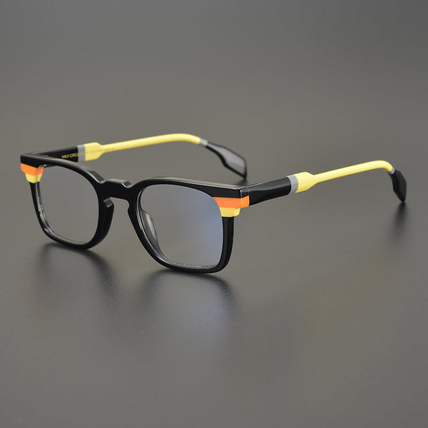 Baal Vintage Colorful Acetate Glasses Frame